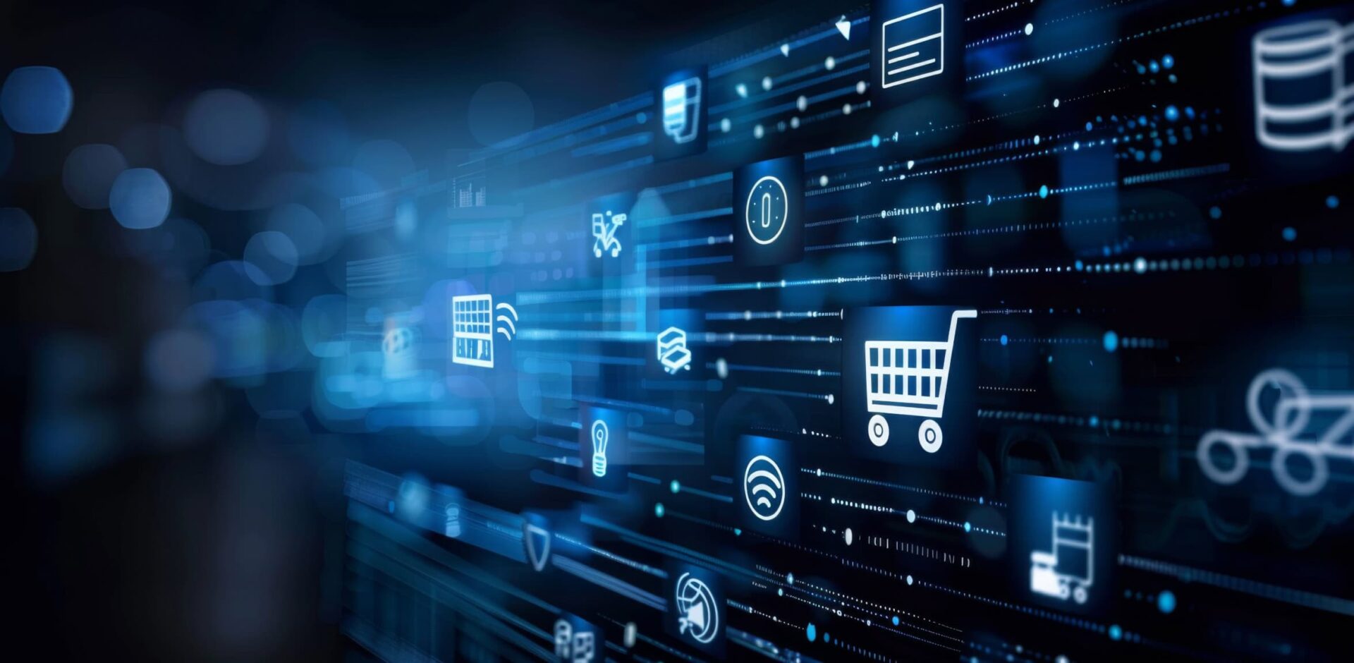 E-Commerce platform dashboard for products, orders, customers and online sale
